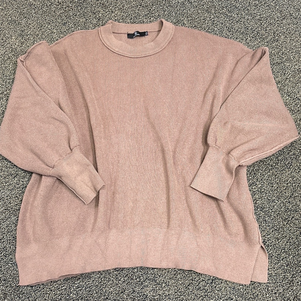Lillusory Oversized Sweater - sz XXL TAN